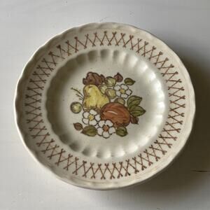 Vintage Vernon Ware by Metlox 6.5” Dessert Plates, Set of 2